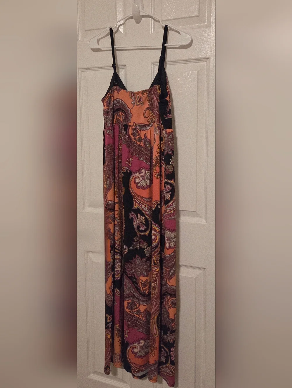 Macy's Maxi Paisley Dress - Picture 2 of 5